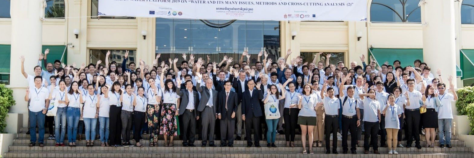 ASEAN water platform 2019 on “Water and its many issues, methods and cross-cutting analysis”